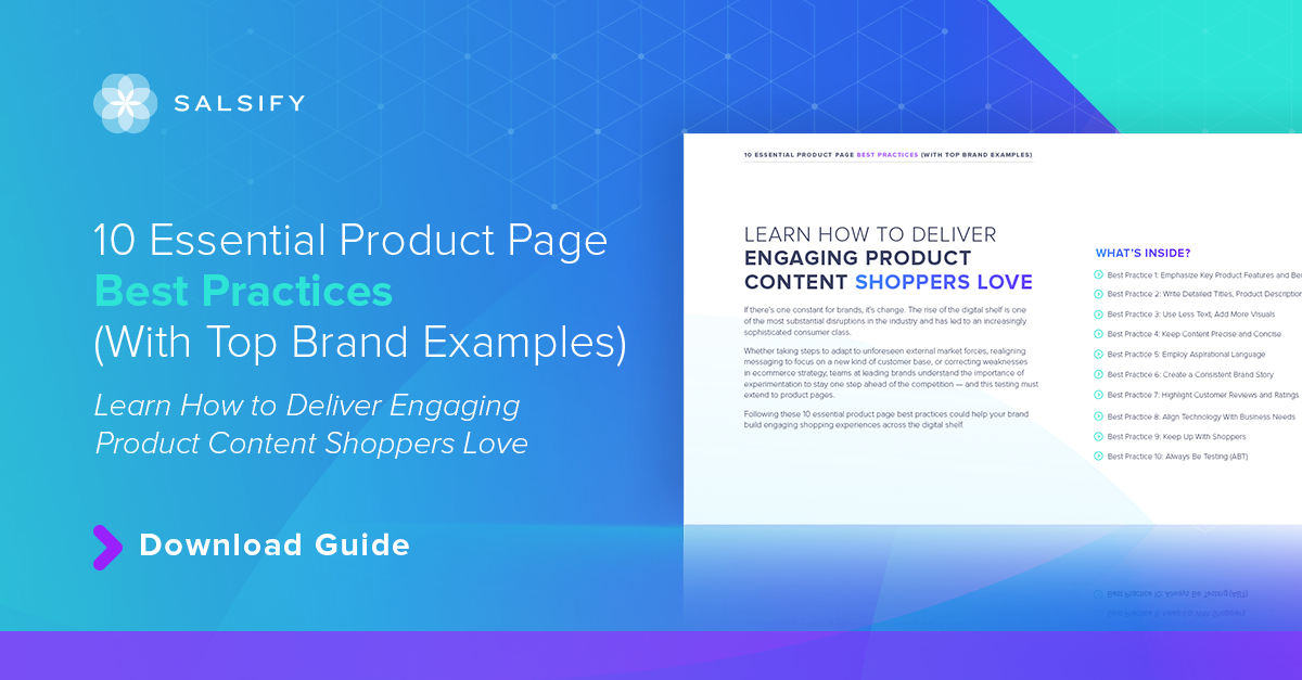 Elevating Ecommerce User Experience (UX) for Brands and More | Salsify